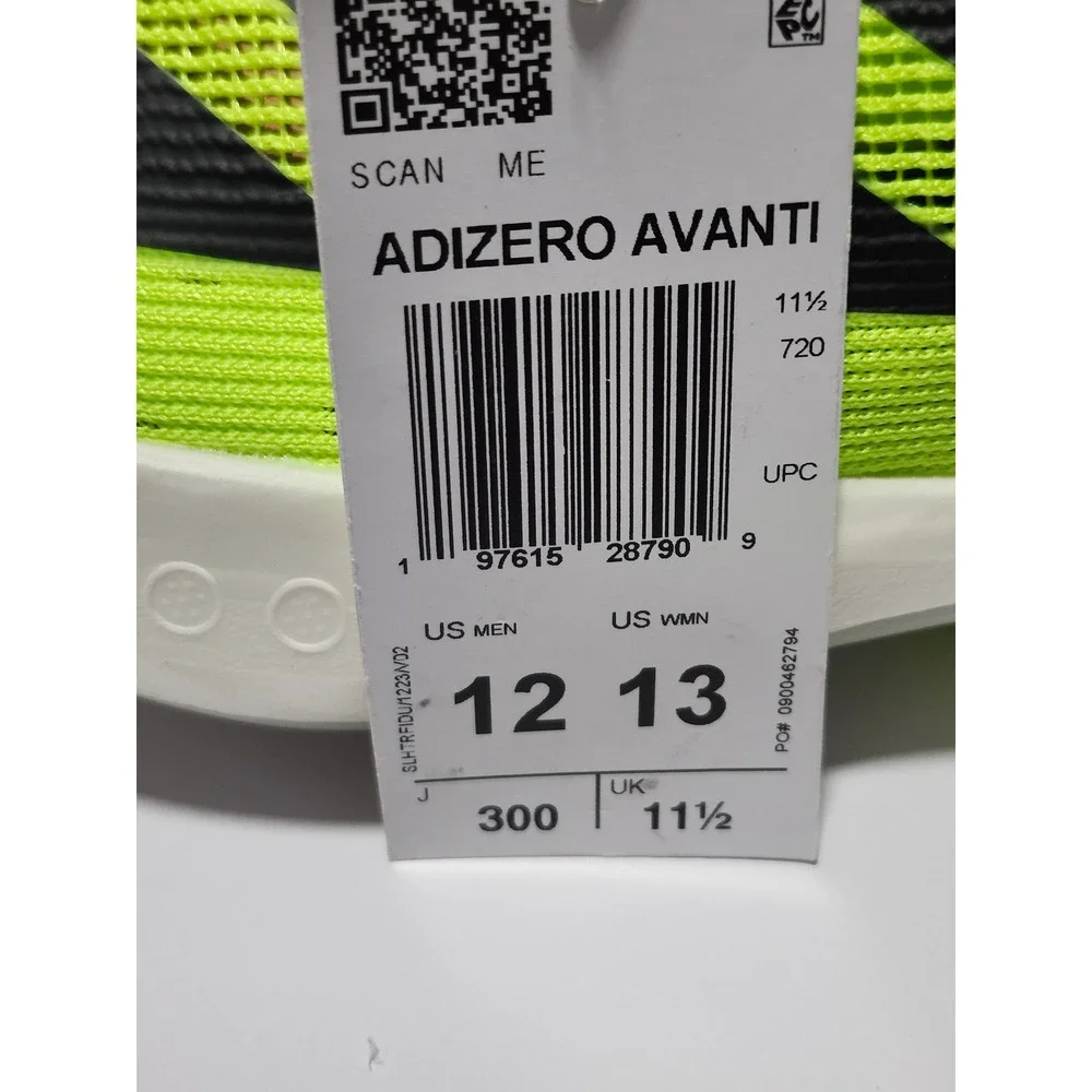 Adidas Adizero Avanti TYO Track Spikes Mens 12 Womens 13 Signal Green GV9066